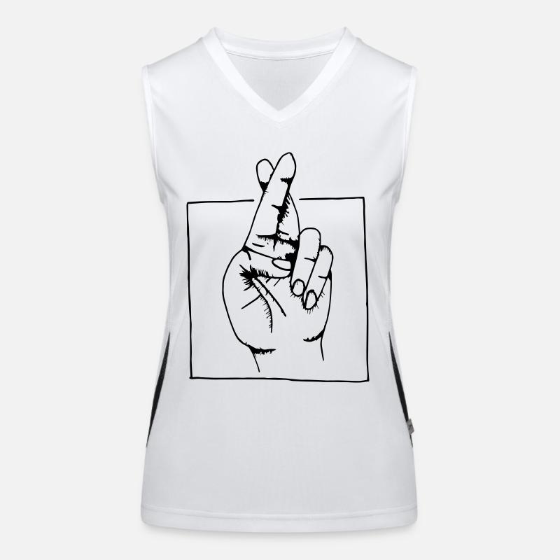 Je jure Débardeur respirant contrasté Femme