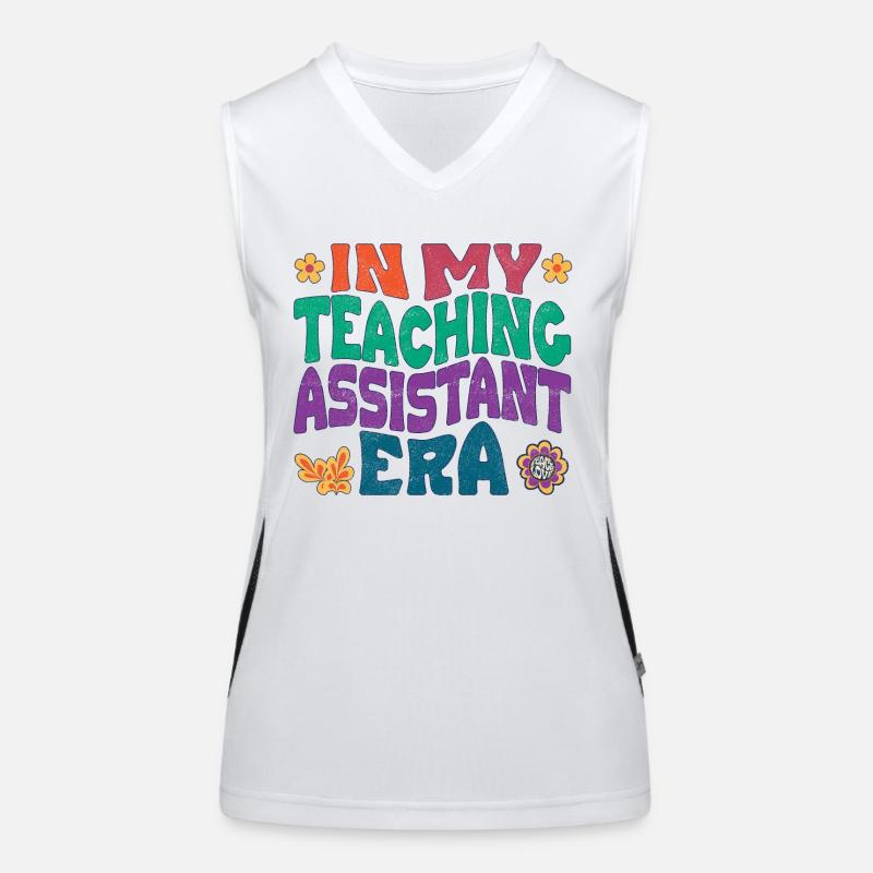 In my Teaching Assistant era Funktionelles Kontrast-Tank Top für Frauen