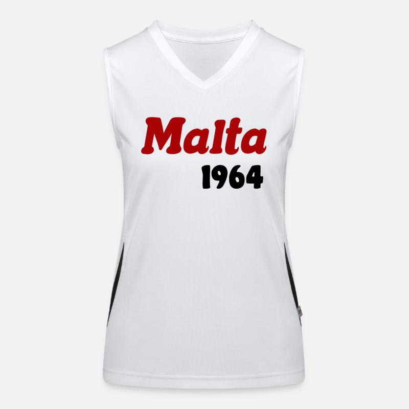 Malte 1964 Débardeur respirant contrasté Femme