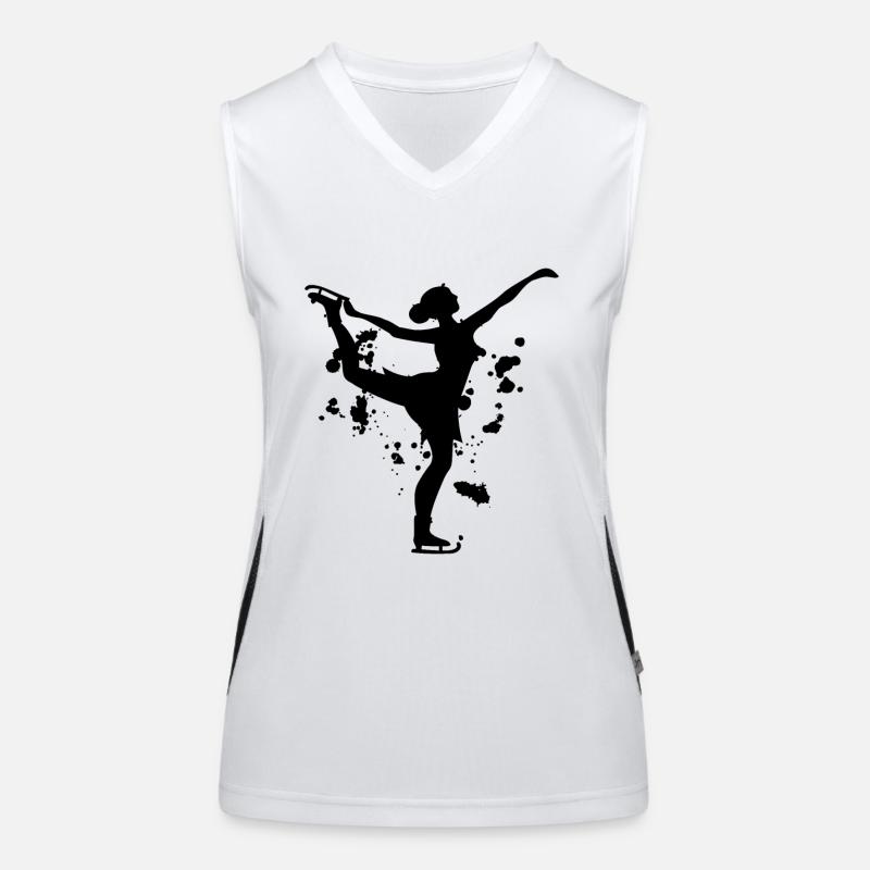figure skating Women's Functional Contrast Tank Top