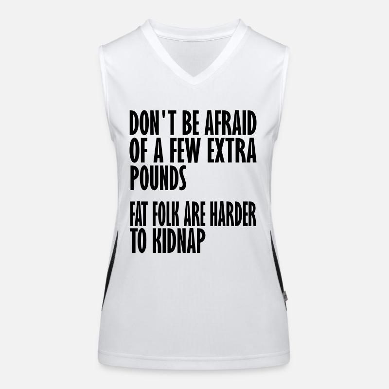 plus difficile à kidnapper Débardeur respirant contrasté Femme