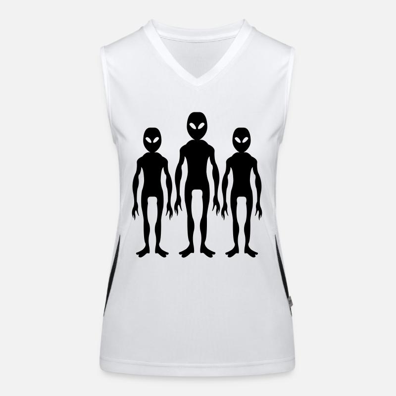 aliens Women's Functional Contrast Tank Top