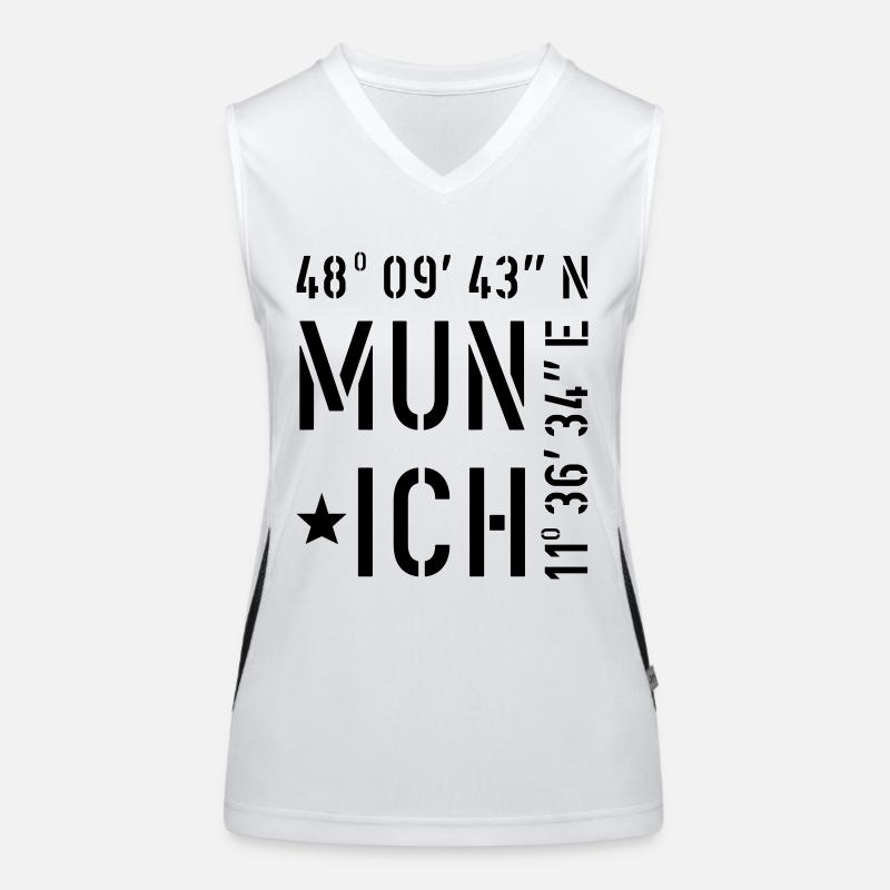 Munich Débardeur respirant contrasté Femme