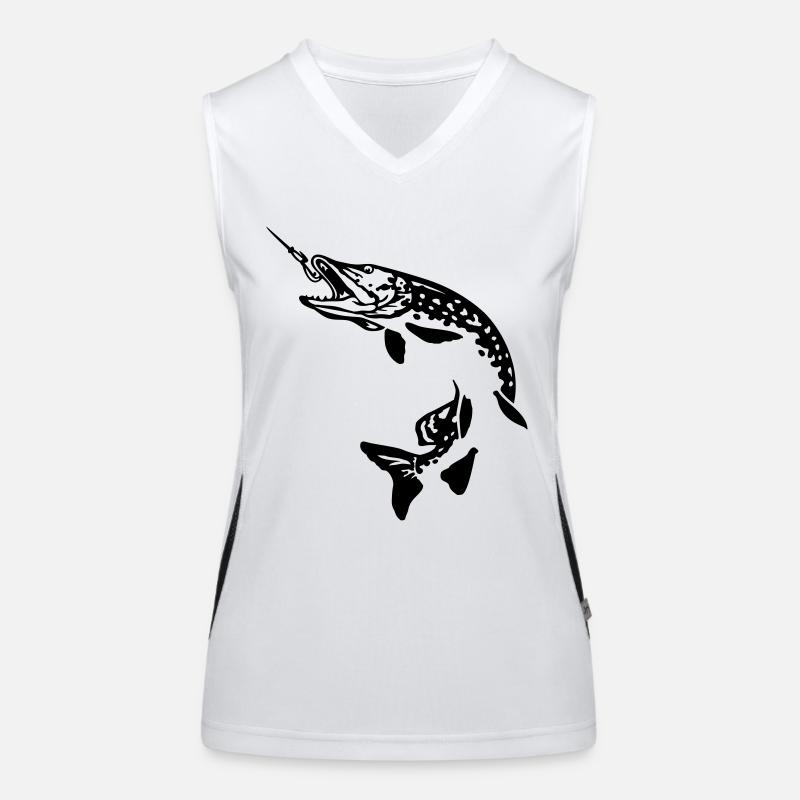 hecht_beisst Women's Functional Contrast Tank Top