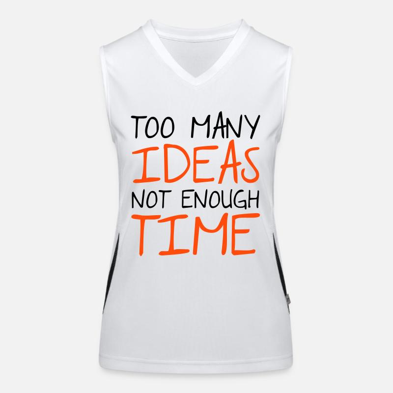 Ideas Débardeur respirant contrasté Femme