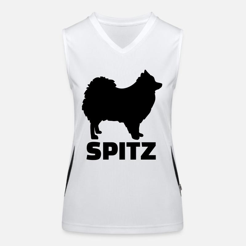 Spitz Débardeur respirant contrasté Femme
