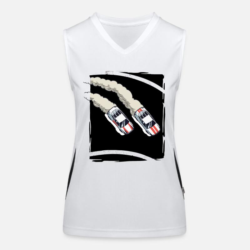 Course automobile | Voitures de course | Dériver Débardeur respirant contrasté Femme