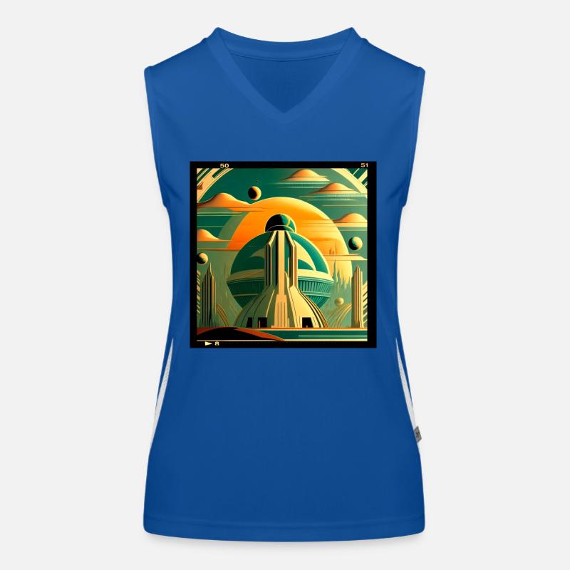 Alternatives Universum Funktionelles Kontrast-Tank Top für Frauen