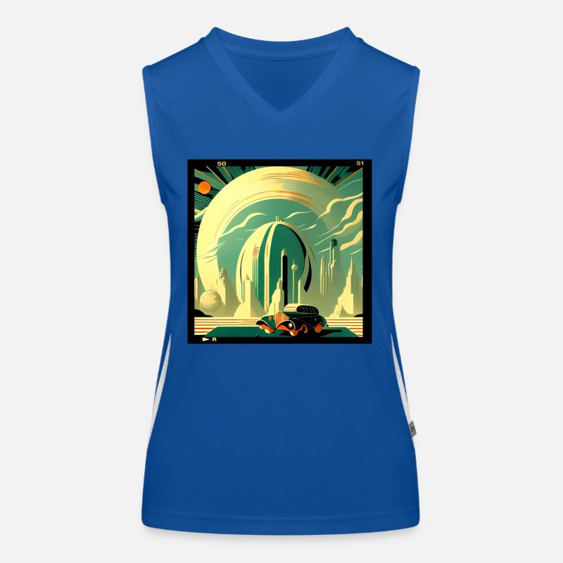 Futur nostalgique Débardeur respirant contrasté Femme