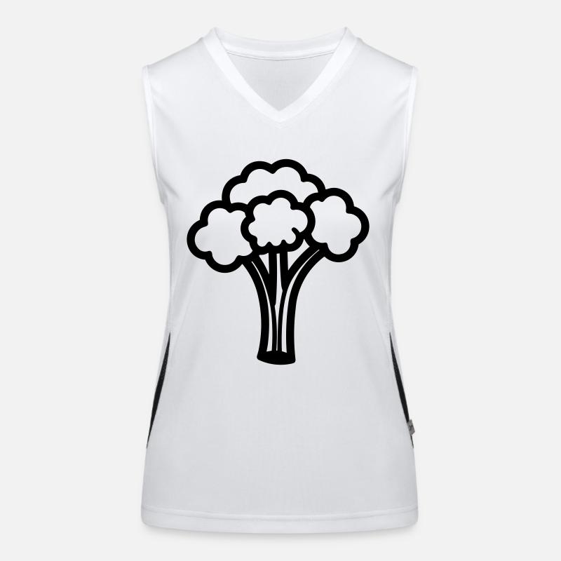 broccoli Women's Functional Contrast Tank Top