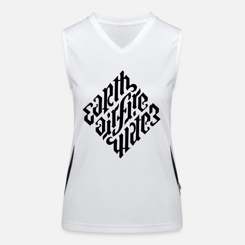 illuminati diamond Funktionelles Kontrast-Tank Top für Frauen