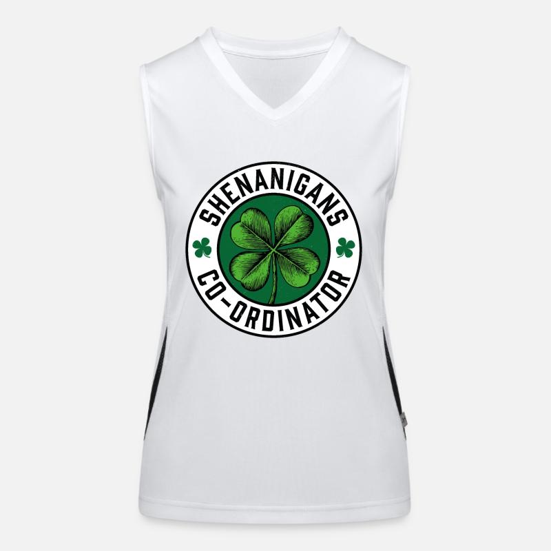 Shenanigans Koordinator Funktionelles Kontrast-Tank Top für Frauen