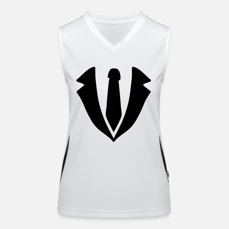 Anzug Funktionelles Kontrast-Tank Top für Frauen