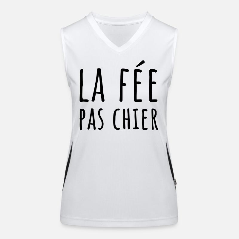 Fée pas chier Débardeur respirant contrasté Femme