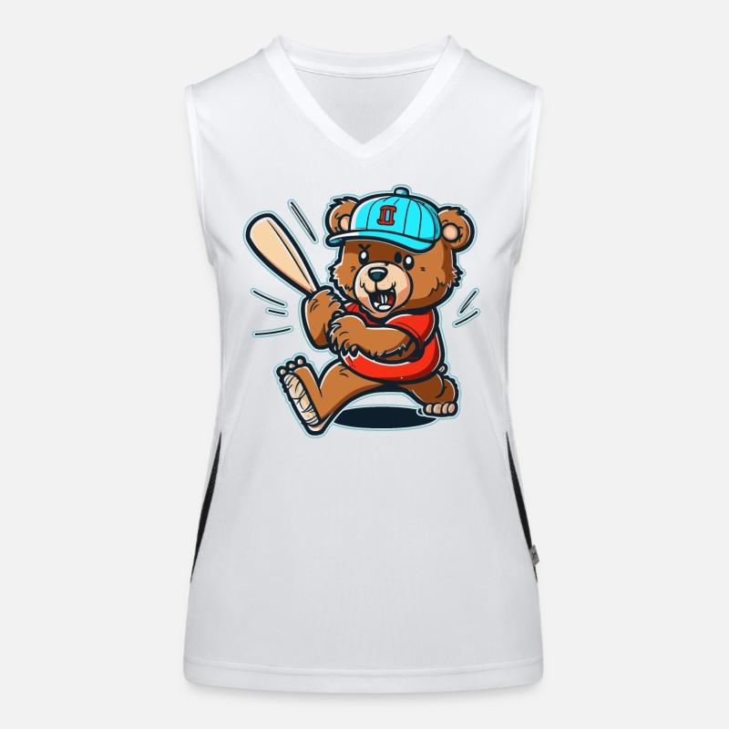 Bear Batter Women's Functional Contrast Tank Top