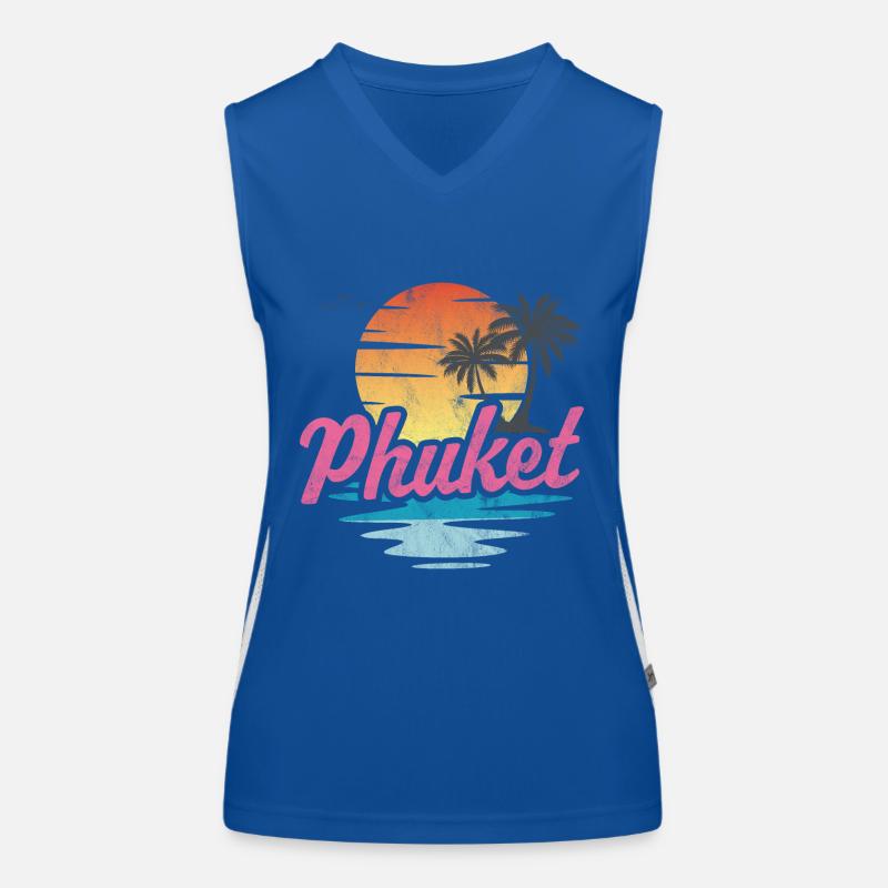 Phuket Débardeur respirant contrasté Femme