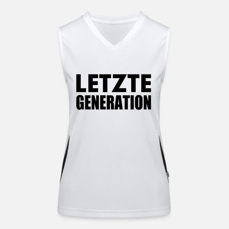 Letzte generation Funktionelles Kontrast-Tank Top für Frauen