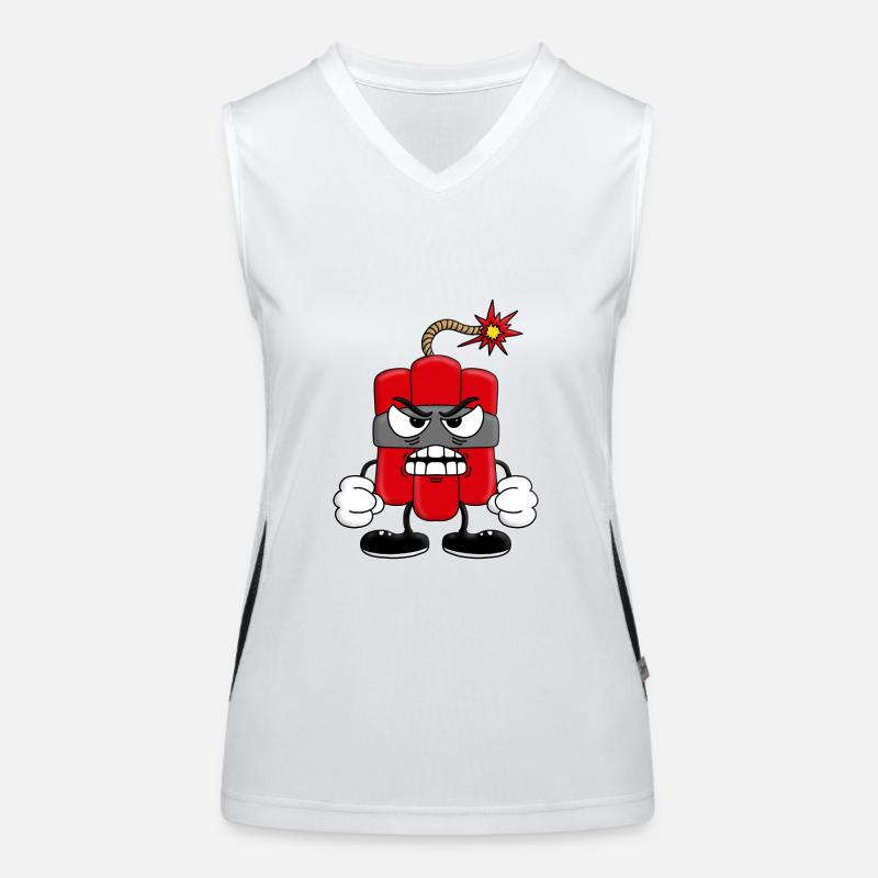 TNT - DYNAMIT Funktionelles Kontrast-Tank Top für Frauen