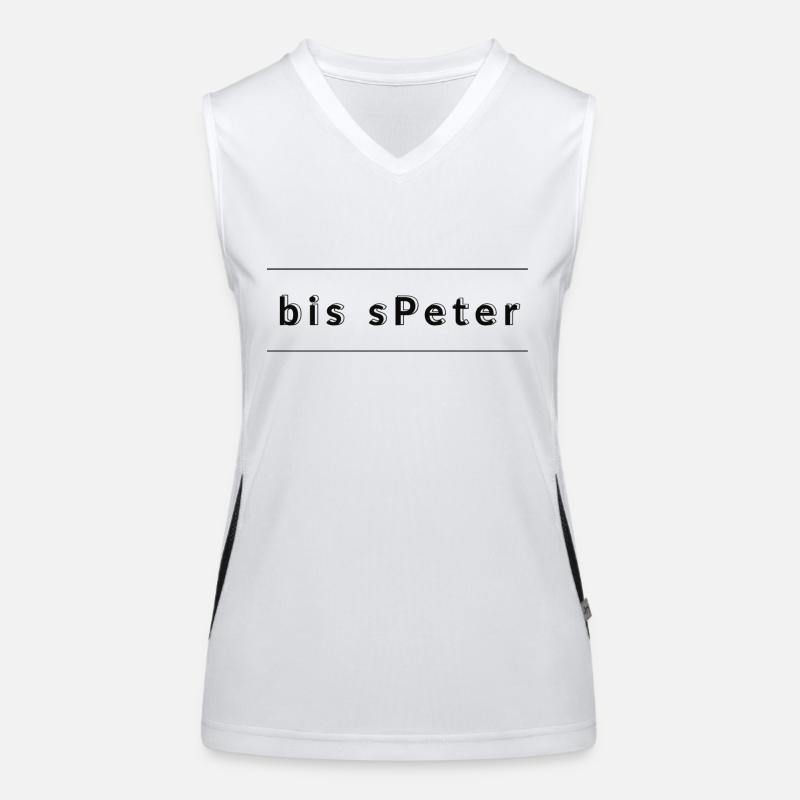 später Funktionelles Kontrast-Tank Top für Frauen