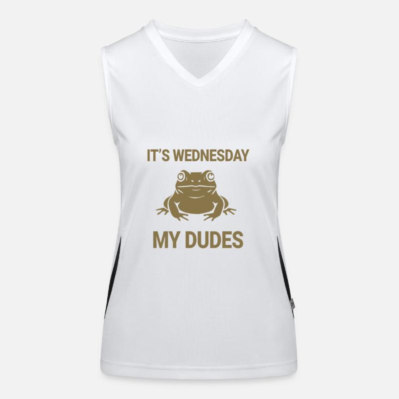 C’est mercredi mes gars Débardeur respirant contrasté Femme