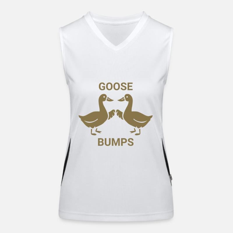 Goose Bumps Women's Functional Contrast Tank Top