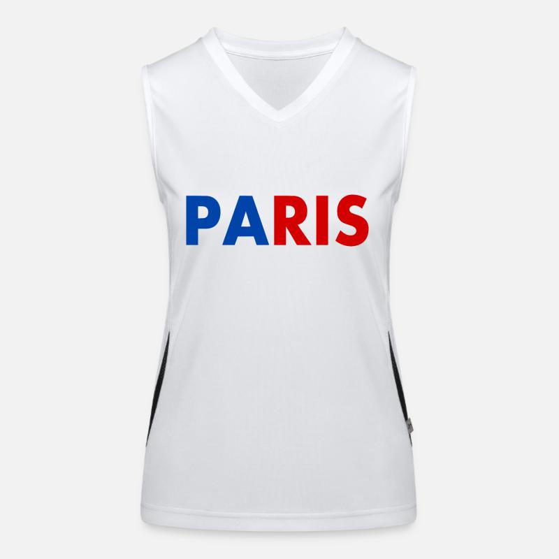 Paris Funktionelles Kontrast-Tank Top für Frauen