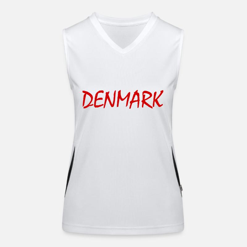 Dänemark Funktionelles Kontrast-Tank Top für Frauen