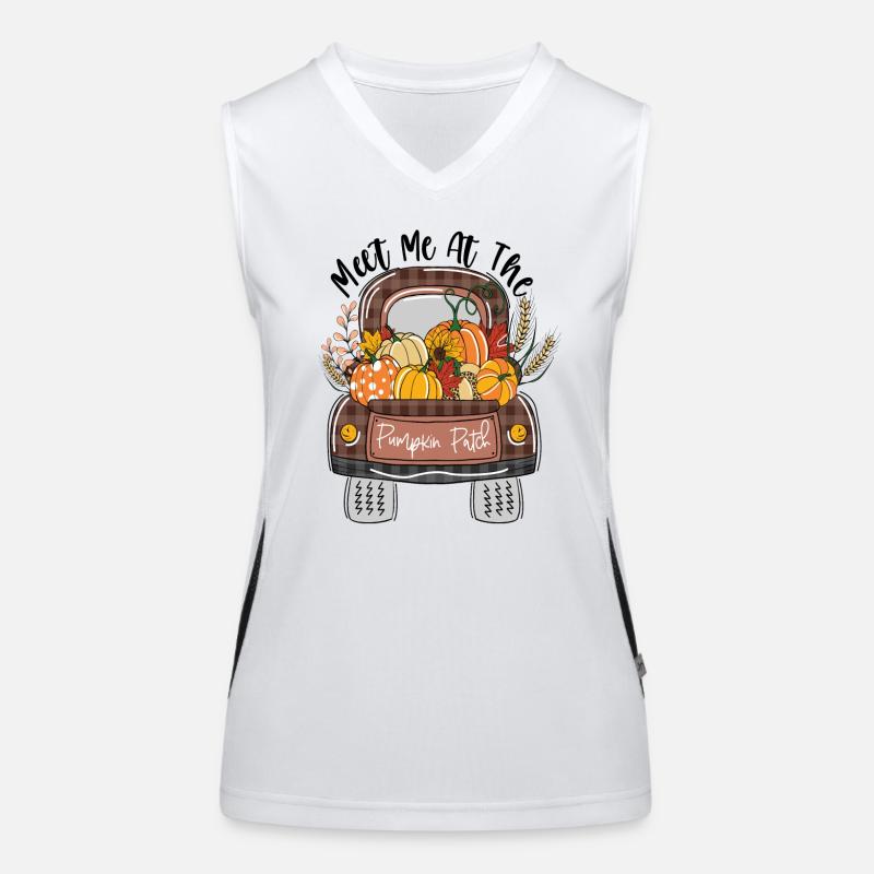 Meet me at Pumpkin Patch Women's Functional Contrast Tank Top