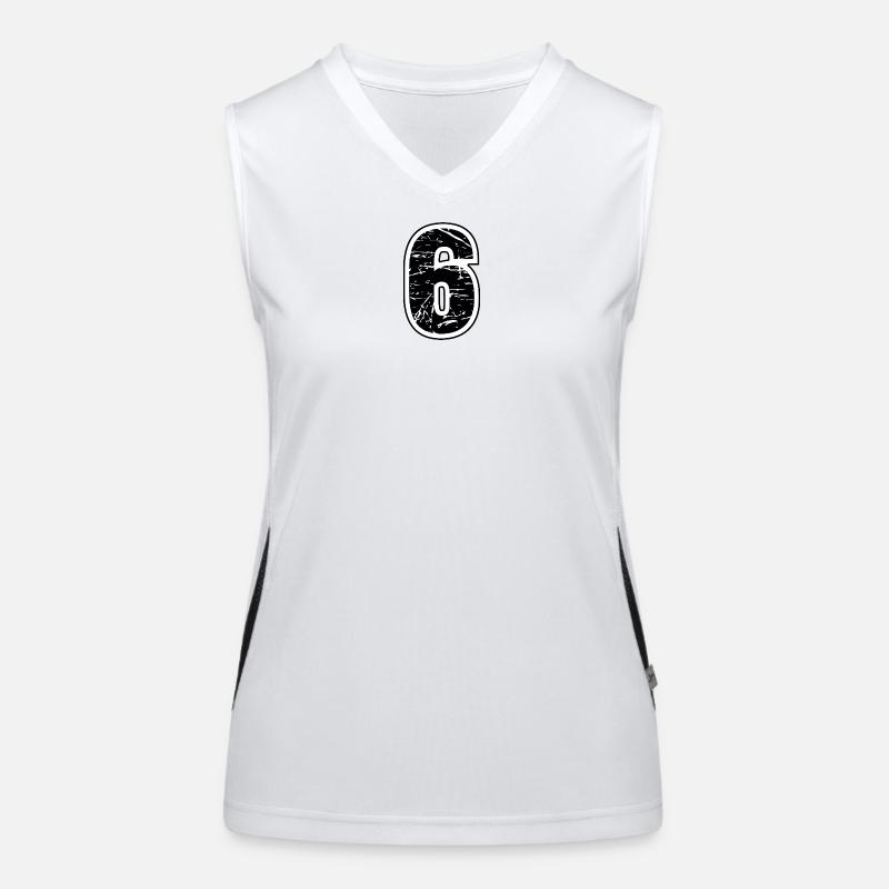 6 Women's Functional Contrast Tank Top