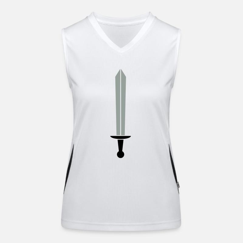 épée bichrome Débardeur respirant contrasté Femme