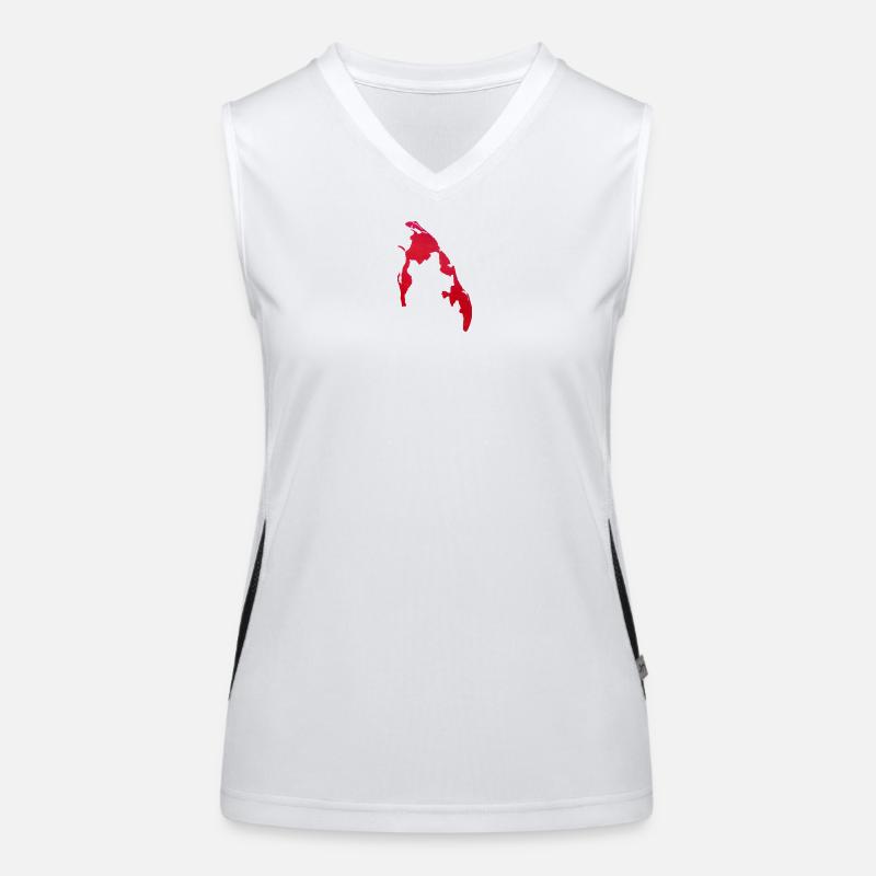 Tamil Eelam Women's Functional Contrast Tank Top