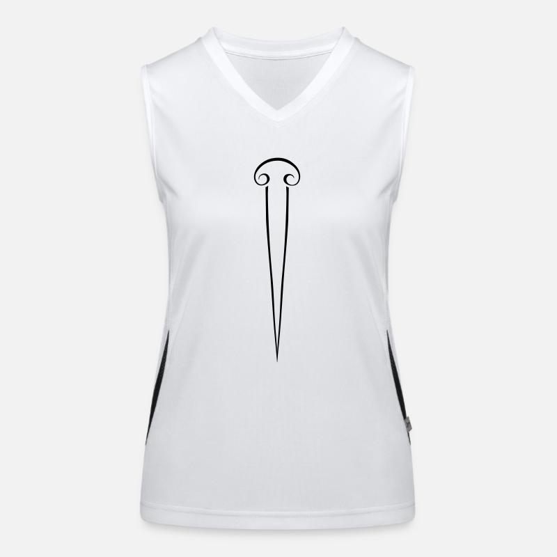 Rhodesian Ridgeback Ridge Funktionelles Kontrast-Tank Top für Frauen