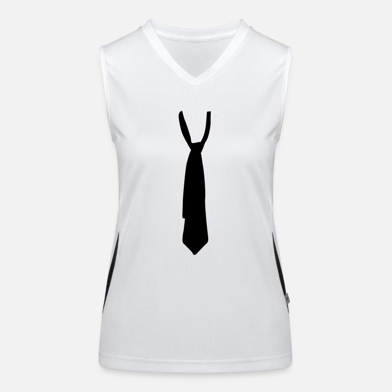 Krawatte Funktionelles Kontrast-Tank Top für Frauen