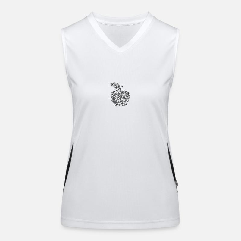 Apple of Eden Women's Functional Contrast Tank Top