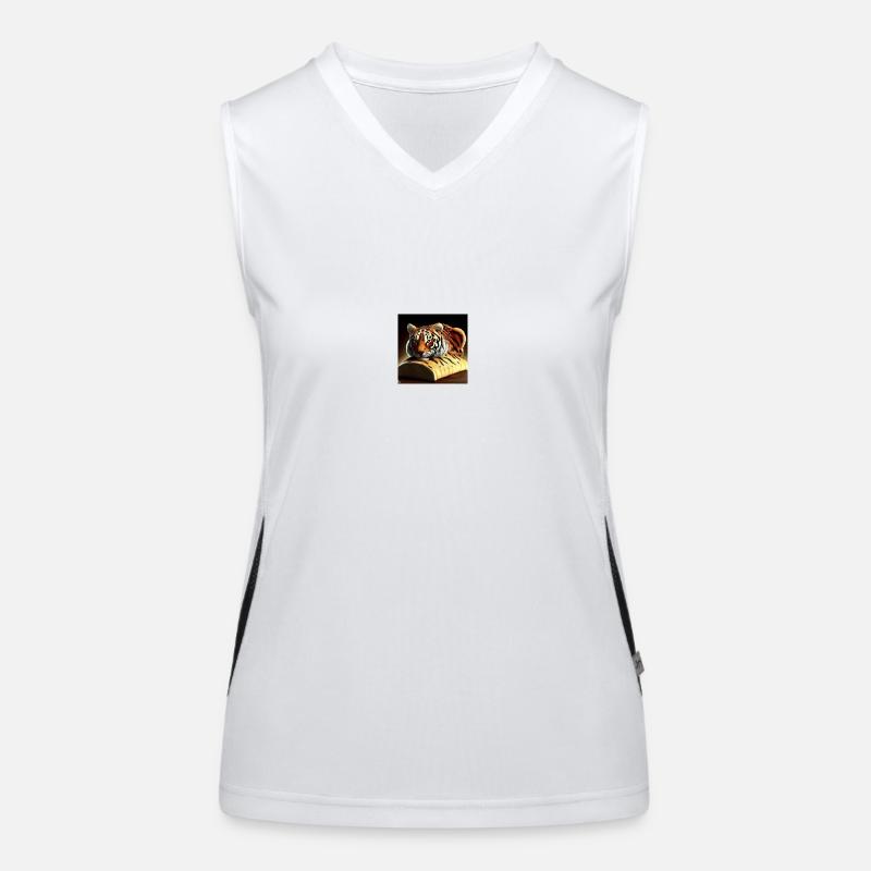Tiger biscuits 😅😅😅 Women's Functional Contrast Tank Top