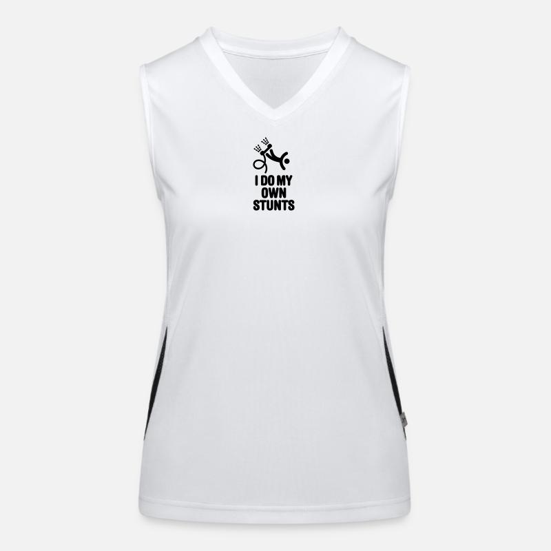 Flyboard Flyboarding Hydro Flying Hydrofly Stunts Funktionelles Kontrast-Tank Top für Frauen
