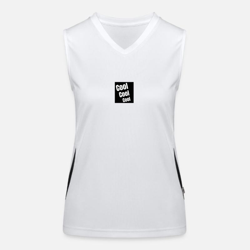 Cool Funktionelles Kontrast-Tank Top für Frauen