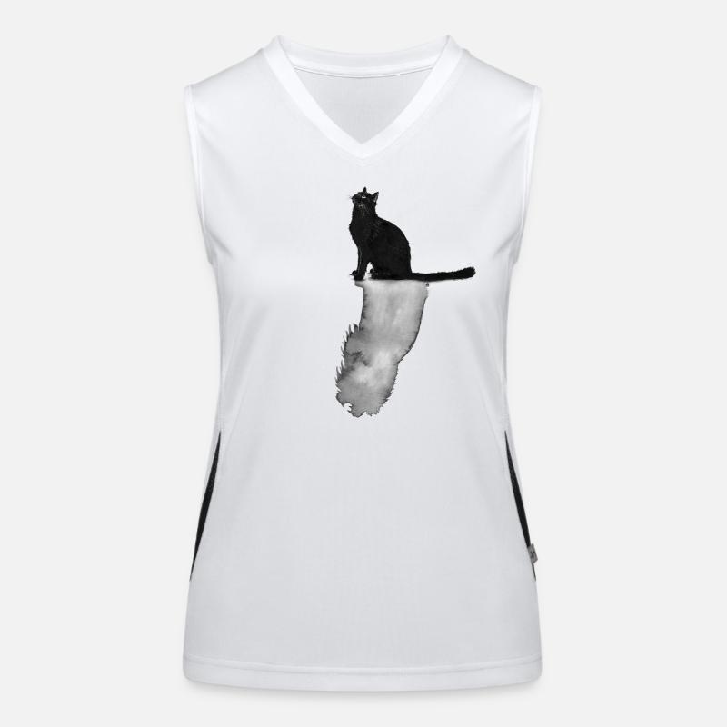 Große Träume Funktionelles Kontrast-Tank Top für Frauen