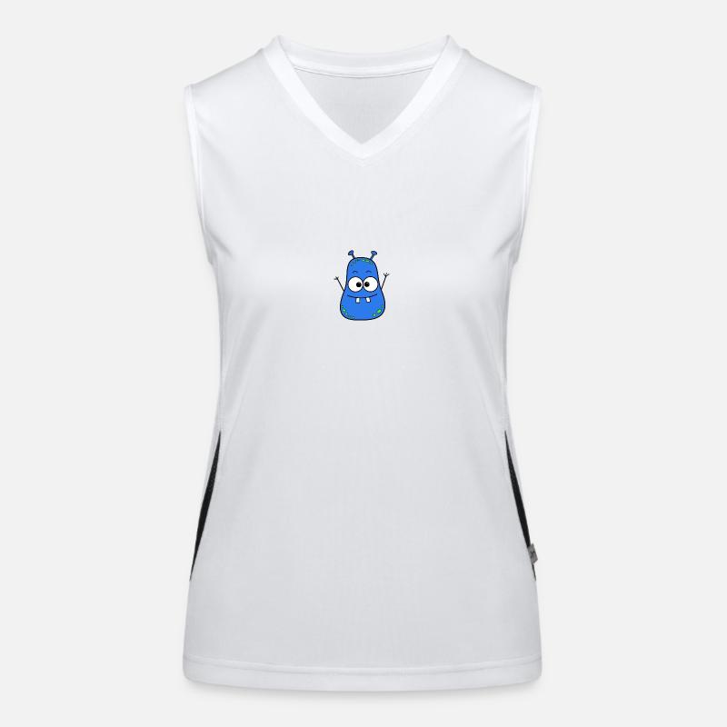 Monster Blue Women's Functional Contrast Tank Top