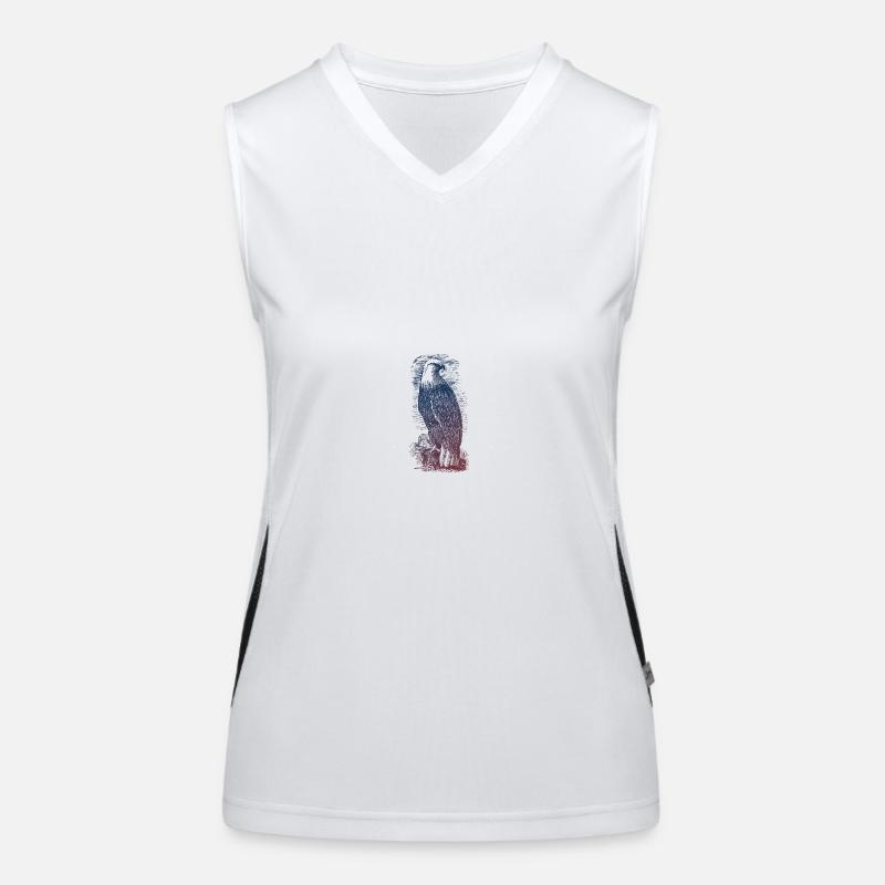 Adler Funktionelles Kontrast-Tank Top für Frauen