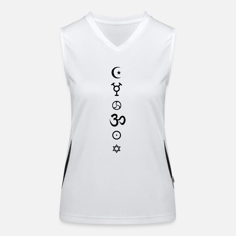 Magie Element Funktionelles Kontrast-Tank Top für Frauen