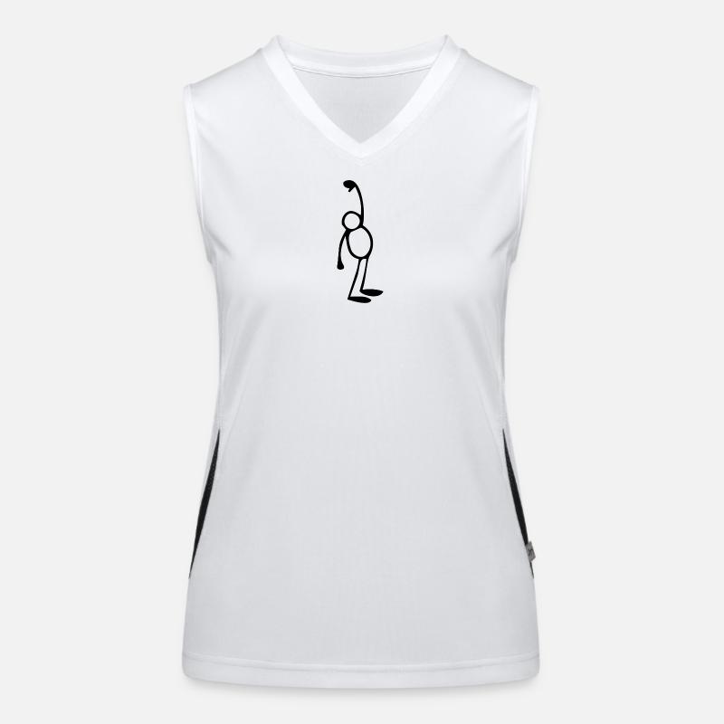 Funny Women's Functional Contrast Tank Top