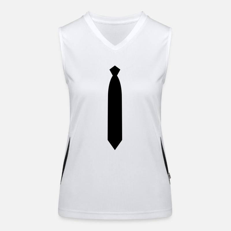 Krawatte Funktionelles Kontrast-Tank Top für Frauen