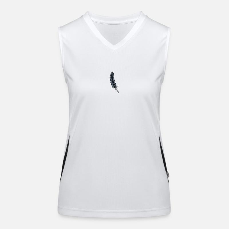 Crow feather Women's Functional Contrast Tank Top