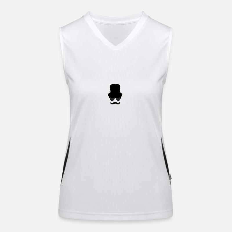 Gentleman Funktionelles Kontrast-Tank Top für Frauen