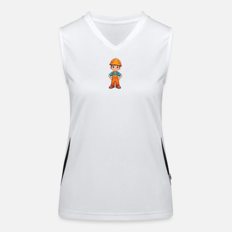 Constructeur Débardeur respirant contrasté Femme