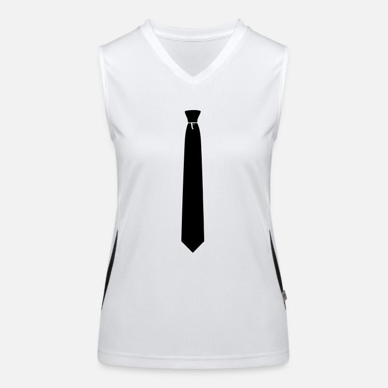 Krawatte Funktionelles Kontrast-Tank Top für Frauen