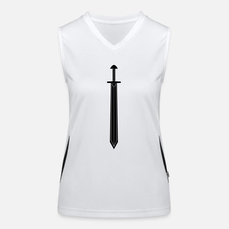 Épée viking Débardeur respirant contrasté Femme