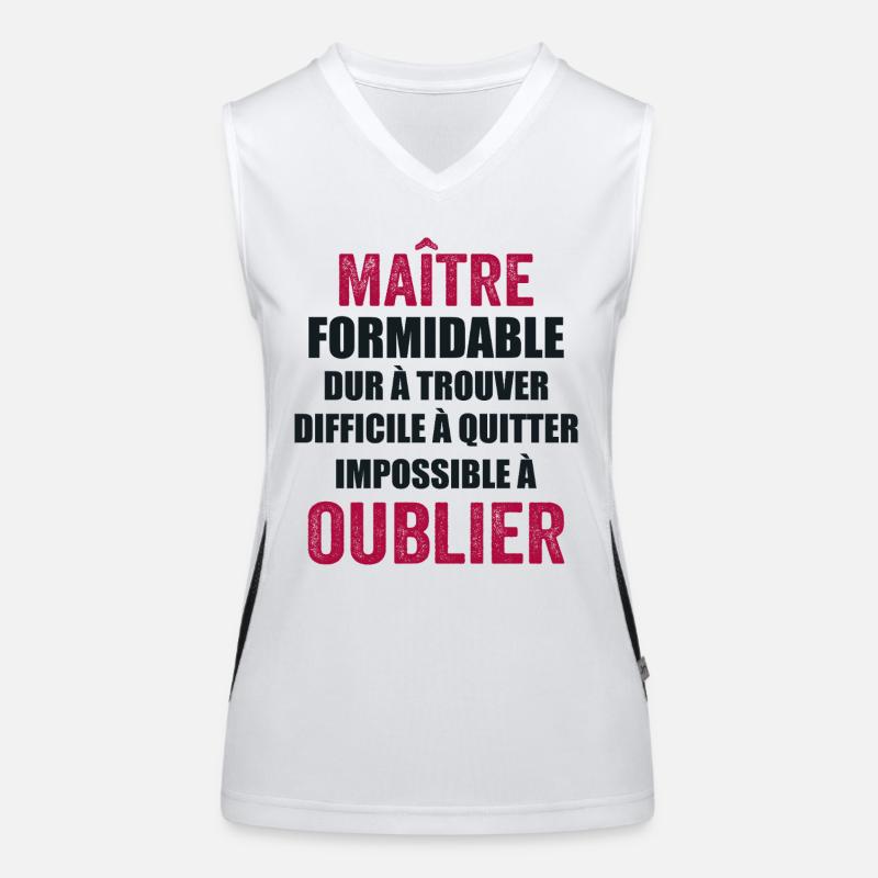 Geschenk zum Jahresende Schullehrer-Geschenk Funktionelles Kontrast-Tank Top für Frauen