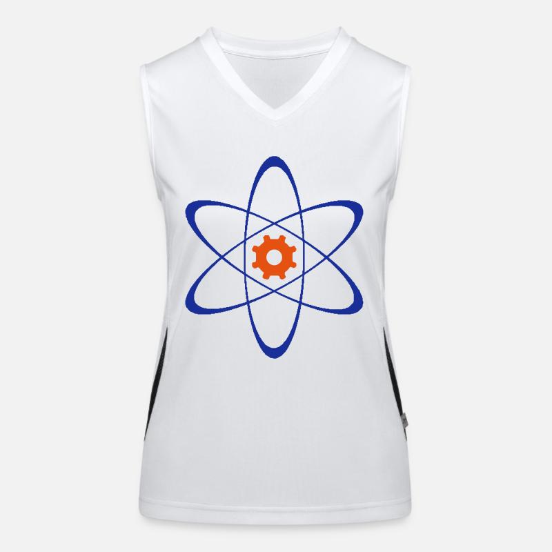 Fachschaft Physik+Technik Uni DuE Funktionelles Kontrast-Tank Top für Frauen